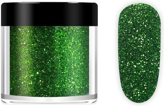 Glitter for Nails in Green Color