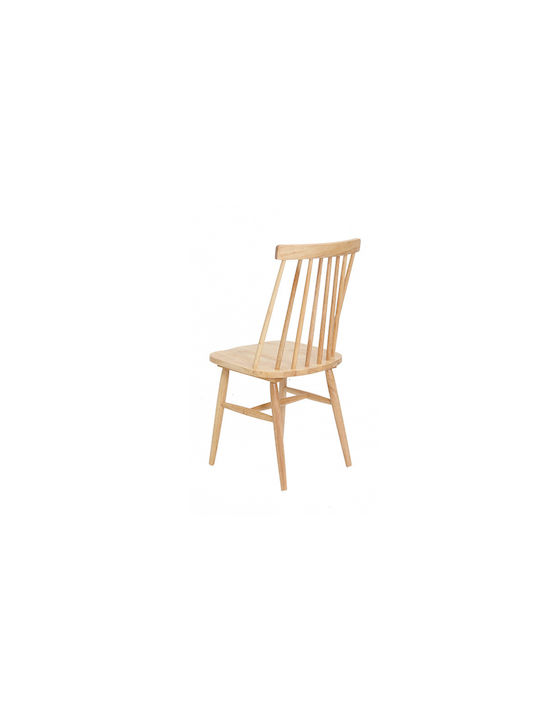 Kristie Kitchen Wooden Chair Blue 42x52x87cm
