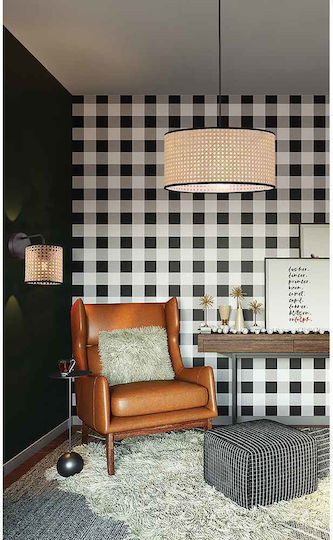 Viokef Modern Wall Lamp with E27 Socket Black 16cm
