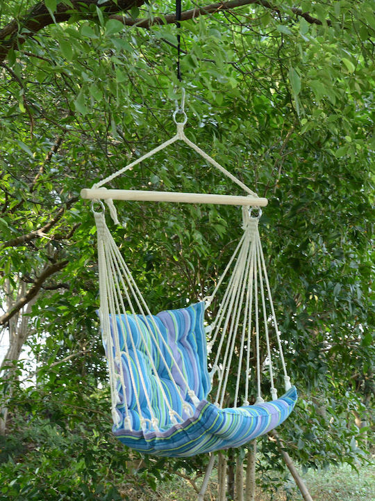 Outsunny Scaun-Aiură material textil Albastru 57x47.5buc