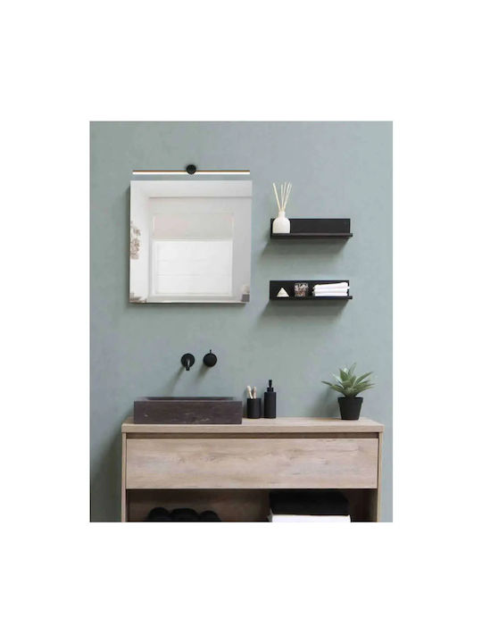 Zambelis Lights Φωτιστικό Μπάνιου/Πίνακα LED Μαύρο 81x10x7.5εκ. Zambelis Lights Φωτιστικό Μπάνιου/Πίνακα LED Μαύρο 81x10x7.5εκ.
