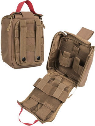 Mil-Tec Military Pouch Belt made of Polyester Sand
