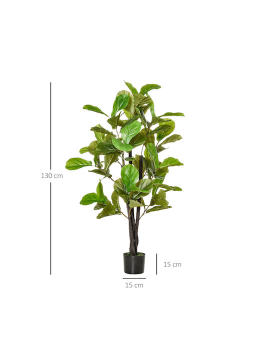 Künstlicher Baum für den Außenbereich Grün 130cm HomCom