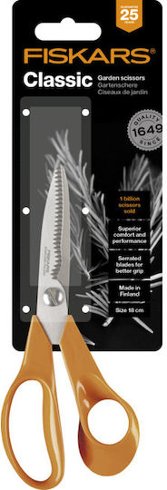 Fiskars Schere mit Rostfreier Stahl Klinge Orange 1Stück