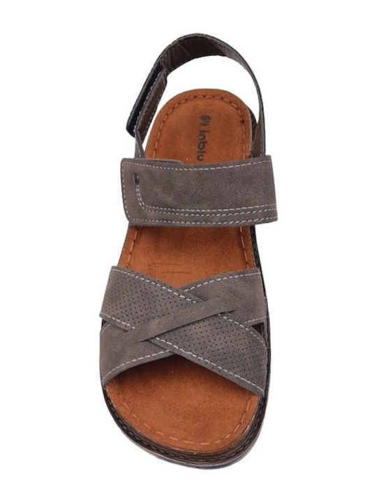 Inblu Herrensandalen in Gray Farbe