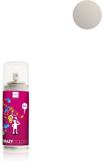 Crazy Color Spray de Păr de Carnaval 125ml Argintiu