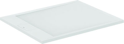 Ideal Standard Rectangular Porcelain Shower White 100x80x3cm