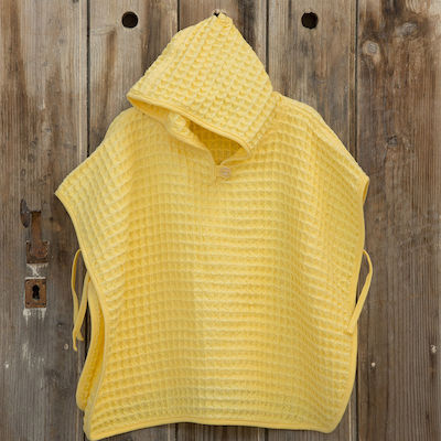 Nima Kids Beach Poncho Yellow 140 x 70cm