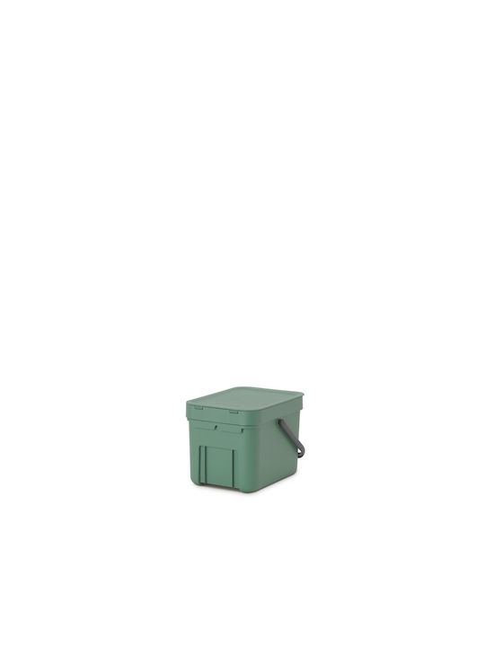 Brabantia Coș de Gunoi Plastic Verde 6lt 1buc