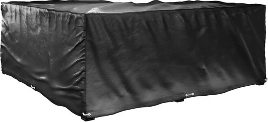 vidaXL Couch Cover Black 215x215x70cm 2pcs