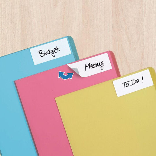 Herma Small Adhesive Labels in White Color 8x12mm
