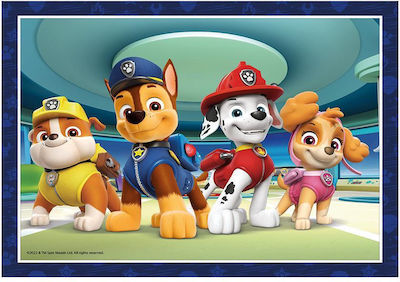 Puzzle pentru Copii Supercolor - Paw Patrol pentru 3++ Ani 72buc Clementoni