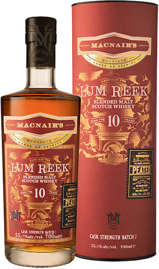 Lum Reek Batch 2 Blended Malt Ουίσκι 10 Ετών Σκωτίας 55.8% 700ml