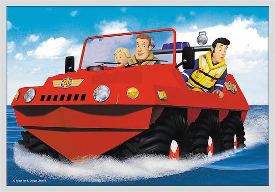Puzzle pentru Copii Fireman Sam's rescue pentru 4+ Ani 48buc Trefl