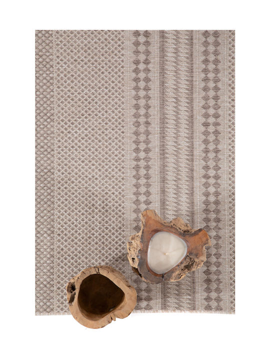 Royal Carpet Teppich Rechteckig Sommer Korbweide Beige