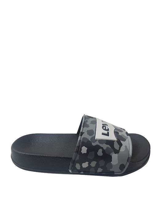 Levi's Șlapi Copii Slides Gri