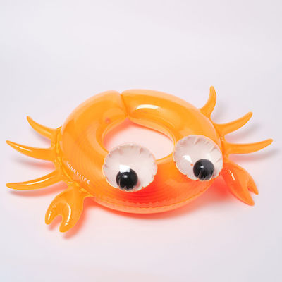 Sunnylife Sonny the Sea Creature Kids' Swim Ring Orange