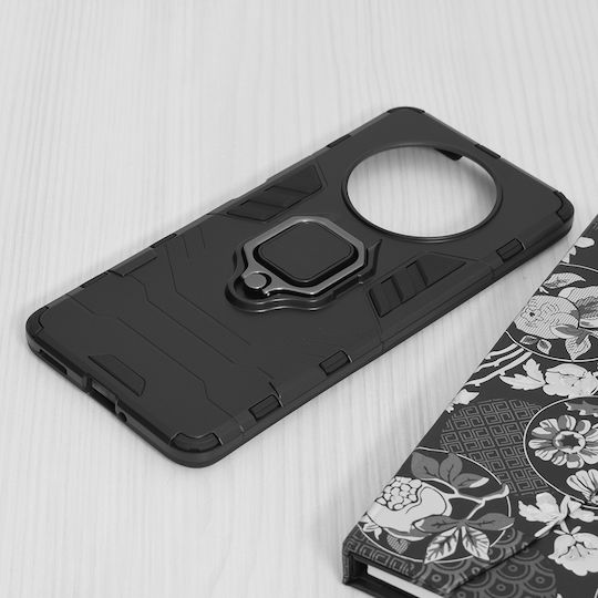 Techsuit Shield Back Cover Plastic 0.6mm Magnetic Negru (Honor Magic 4 Lite 5G)