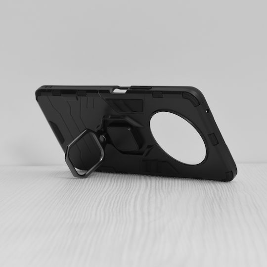 Techsuit Shield Back Cover Plastic 0.6mm Magnetic Negru (Honor Magic 4 Lite 5G)