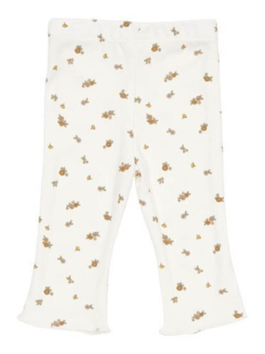 Little Dutch Kids Long Legging Floral White