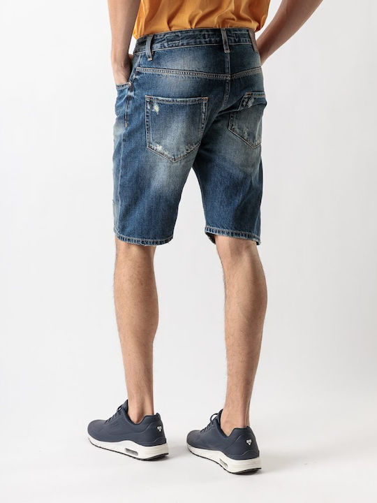 Devergo Men's Shorts Jeans Blue