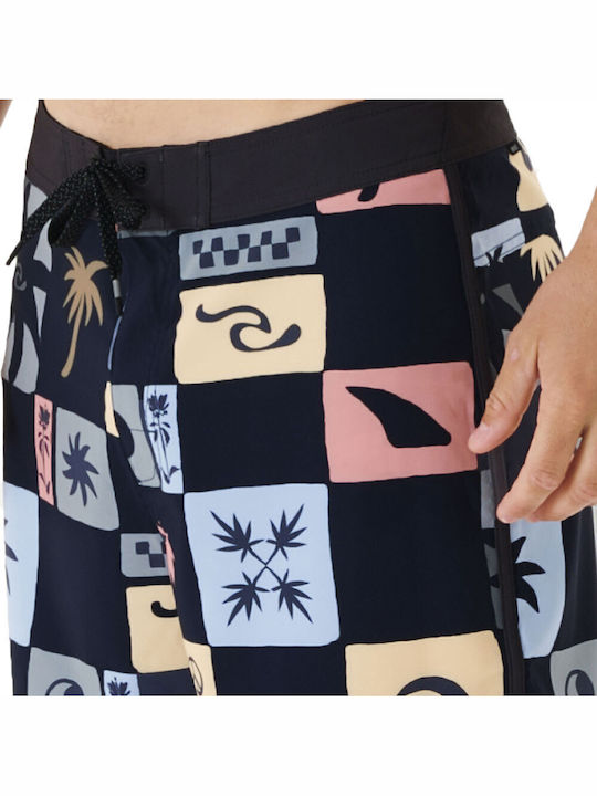 Mirage Owen Swc Boardshort Андрически Бански Черен Принт