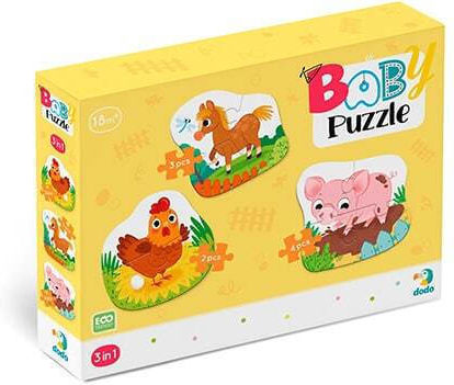 Kids Puzzle Farm for 1.5++ Years 9pcs Dodo