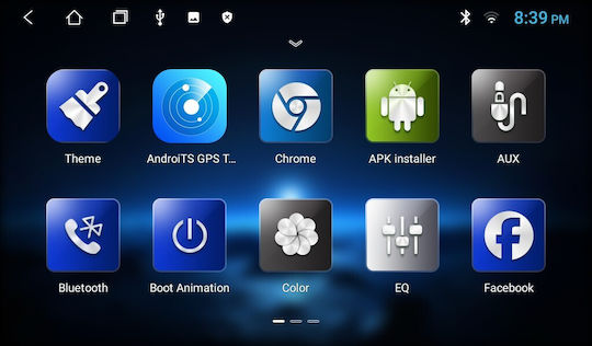 Digital IQ Автомобилна Аудио Система (Блутут/USB/AUX/WiFi/GPS/Apple-Carplay/Android-Auto/CD) с Тъчскрийн 7"