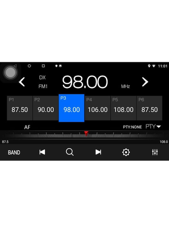 Digital IQ Автомобилна Аудио Система 2DIN (Блутут/USB/AUX/WiFi/GPS/Apple-Carplay/Android-Auto) с Тъчскрийн 7"