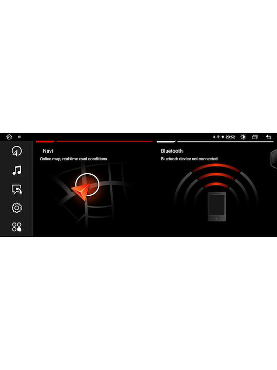 Digital IQ Car Audio System for BMW X5 (E70) / X6 (E71) / X5 / E70 / X6 2009-2013 (Bluetooth/USB/AUX/WiFi/GPS/Apple-Carplay/Android-Auto/CD) with Touch Screen 10.25"