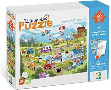 Παιδικό Puzzle Wonderful Transport για 3+ Ετών 60pcs Dodo