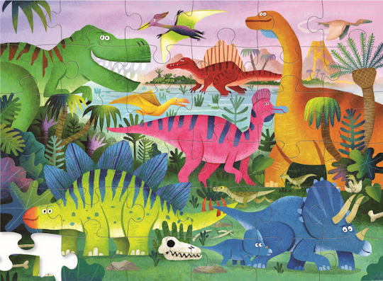 Παιδικό Puzzle Dino Land 36pcs Crocodile Creek