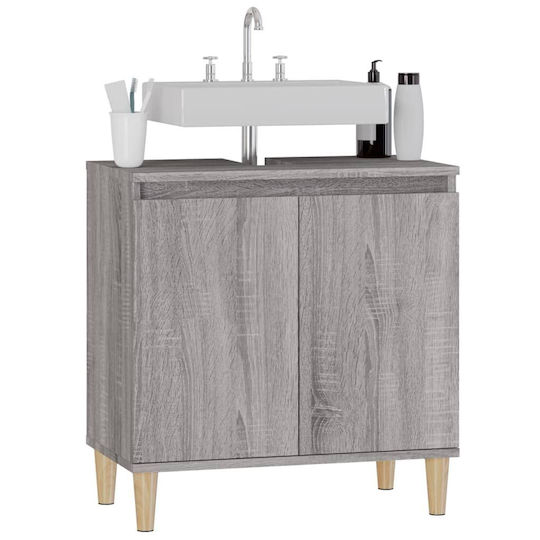 vidaXL Πάγκος χωρίς Νιπτήρα Μ58xΒ33xΥ60cm Sonoma