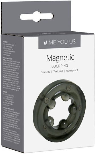 Me You Us Magnetic Cock Ring Γκρι