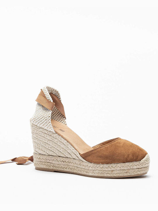 Women's Espadrille Type Platforms Macarena - Mila1Ve Mila 1 BEIGE 8434874330192