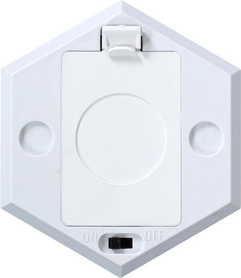 The Home Deco Factory Φωτιστικό LED RGB Hexagon 2τμχ