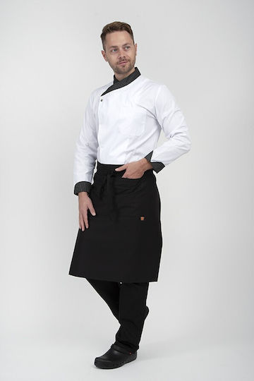 All Collections Mantel Koch 100% Baumwolle Herren Weiß mit Langärmelig Α107