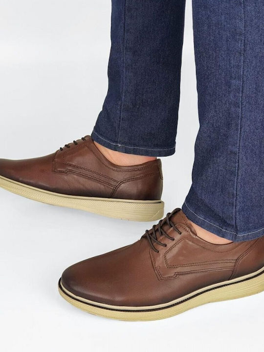 Men's Anatomic Leather Casual Shoes Brown
