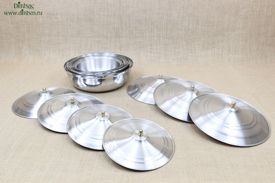 Semi-Druckkocher Aluminium Kapazität 7Es
