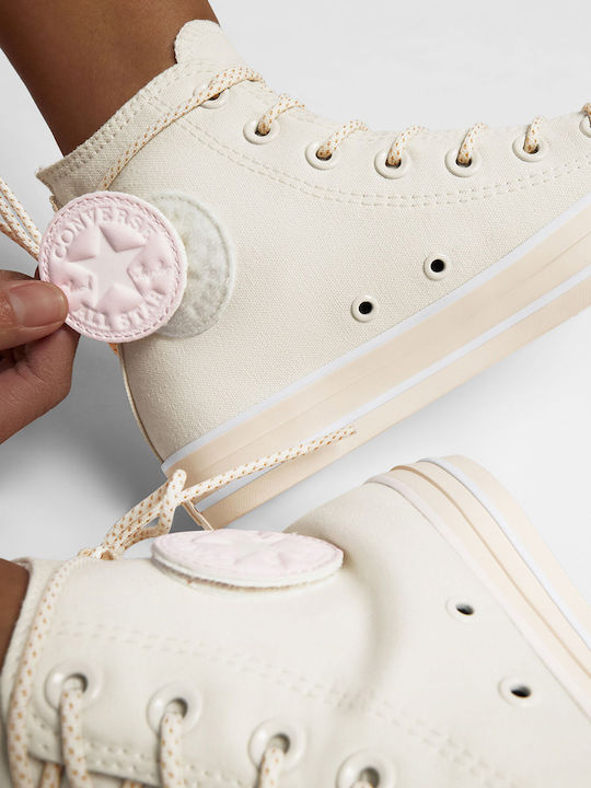 Chuck Taylor All Star Дамски Плоски Маратонки Egret / Natural Ivory