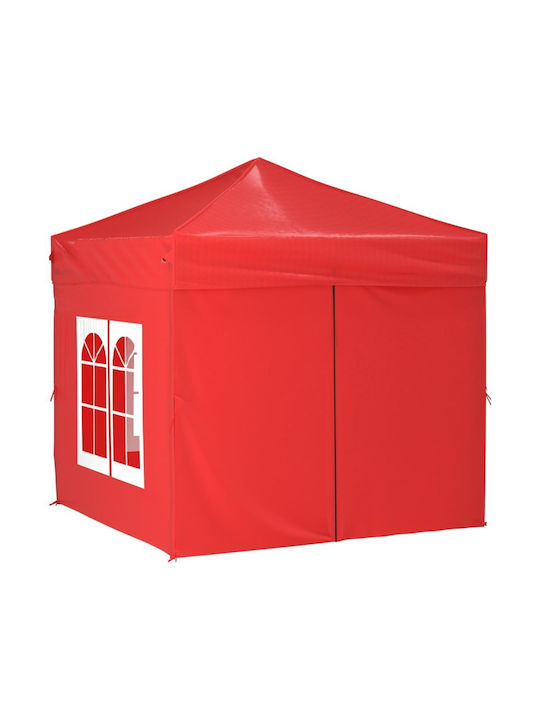 vidaXL Gazebo Grădină Roșu x2m