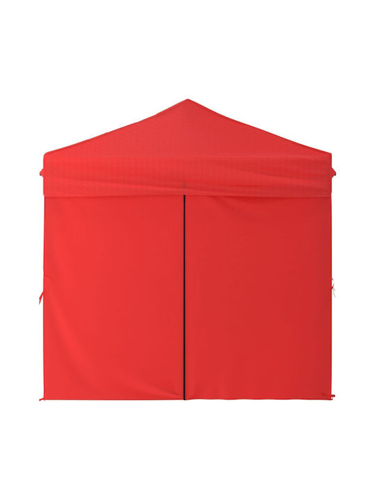 vidaXL Gazebo Grădină Roșu x2m