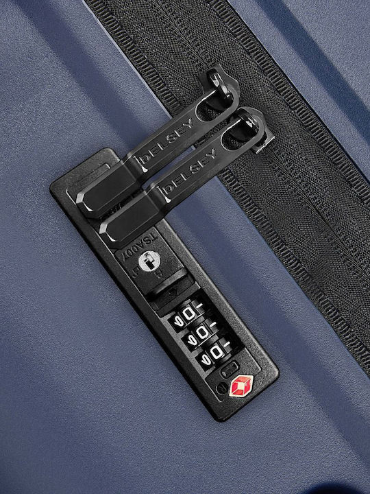 Delsey Valize de Călătorie Dure Ordener Blue Înălțime Maximă 77cm cu 4 roți Set 3buc 384698602