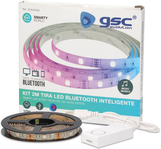 GSC Smart Bandă LED Wi-Fi USB 5V RGBW Lumină 2m cu Sursă de Alimentare