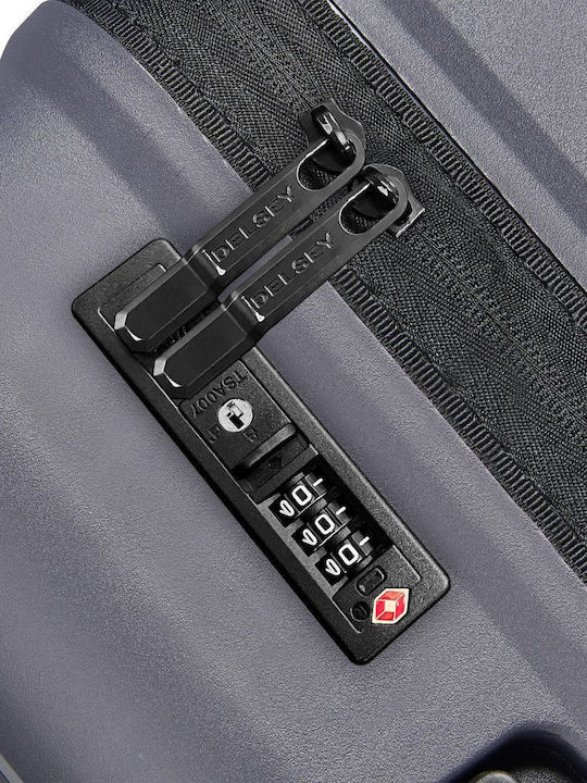 Delsey Ordener Valize De Călătorie Tough Ordener Antracit Înălțime Maximă 77cm Cu 4 Roți Set 3 Piese