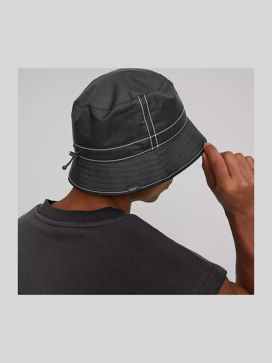 PUMA Prime Υφασμάτινo Ανδρικό Καπέλο Στυλ Bucket Μαύρο