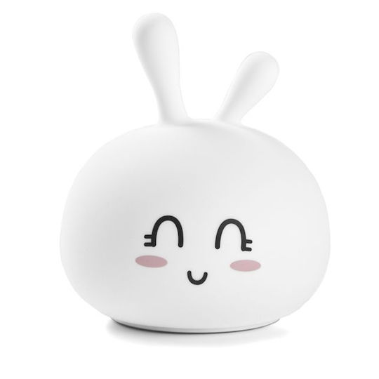 Rabbit & Friends Kids Decorative Lamp White 13.1x12.3x14εκ.