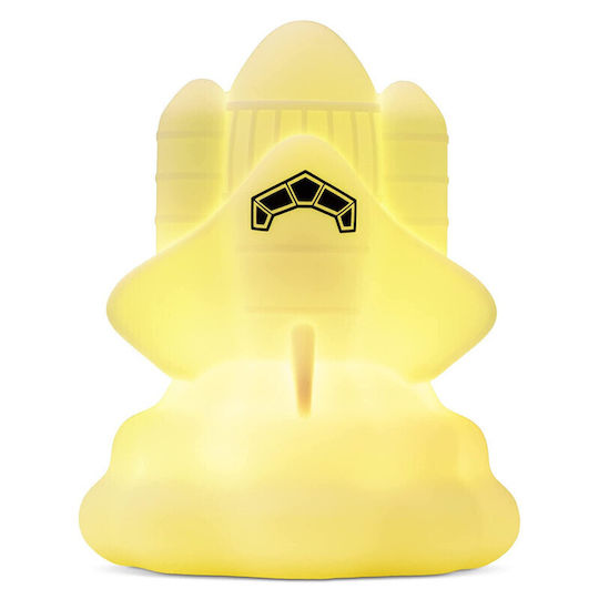 Navaris LED Детско Декоративно Осветление Touch Silicone Night Light Бял 9.6x9.6см