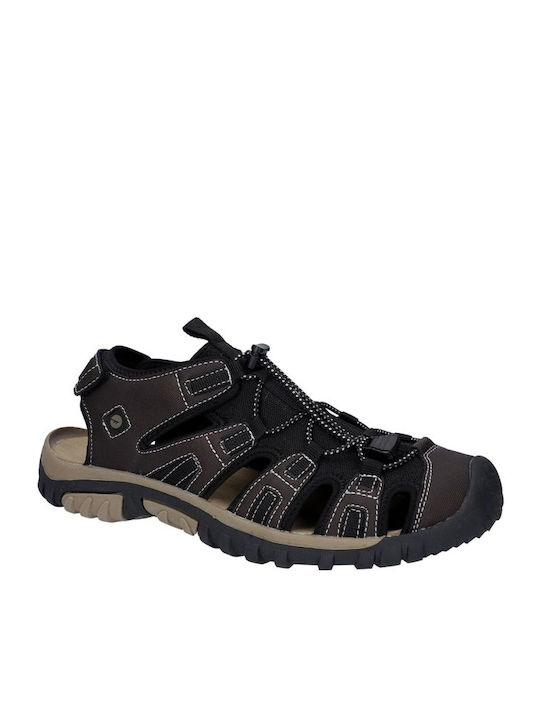 Hi-Tec Cove Sport Men's Leather Sandals Taupe O010170-044