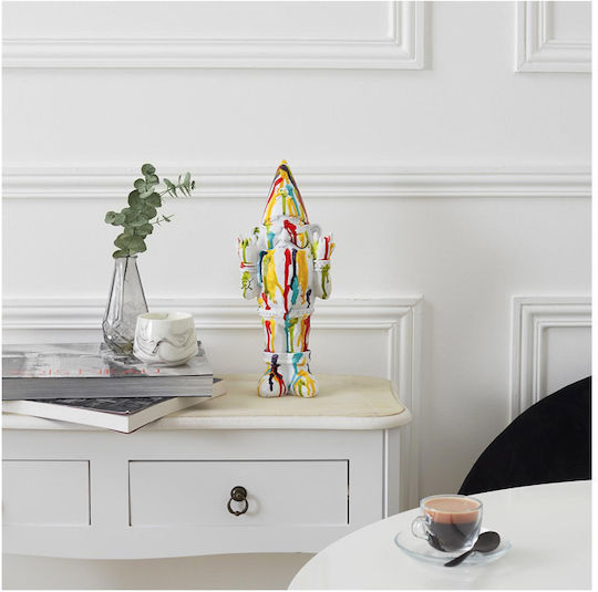 The Home Deco Factory Декоративно Статуетка от Полирезин 13.5x12x33см 1бр